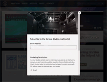 Tablet Screenshot of corsicastudios.com